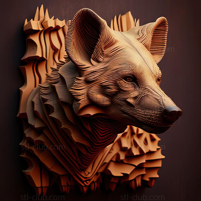 3D model st hyena (STL)